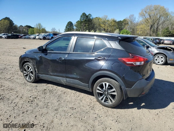 2018 Nissan Kicks SV with VIN 3N1CP5CU6JL497857, listed as a Copart auction lot 50073075 with 89,003 mi miles and Salvage Title. Bid and sale history available at carsss.com. Image 2.