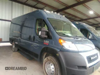 2020 Ram ProMaster Cargo with VIN 3C6URVJG5LE112750, listed as a IAAI auction lot 39973815 with 72,867 mi miles. Bid and sale history available at carsss.com. Image 1.