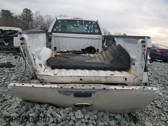 2008 Ford F-150 XL with VIN 1FTRF12258KE43920, listed as a Copart auction lot 46940245 with 152,446 mi miles and Salvage Title. Bid and sale history available at carsss.com. Image 6.