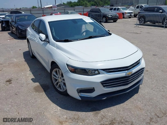 2017 Chevrolet Malibu LT with VIN 1G1ZE5ST1HF206524, listed as a IAAI auction lot 40156440 with 1 mi miles. Bid and sale history available at carsss.com. Image 1.