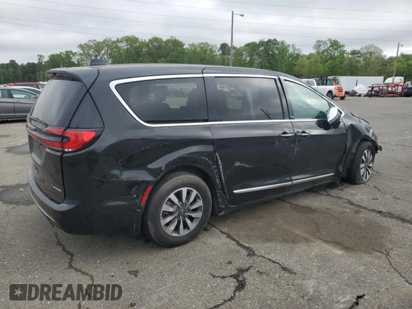 2023 Chrysler Pacifica Hybrid Limited с VIN 2C4RC1S71PR630575, выставлен на аукционе Copart как лот 55826955 с пробегом 45 381 миль миль и Списание • Salvage title. История ставок и продаж доступна на DreamBid. Изображение 3.