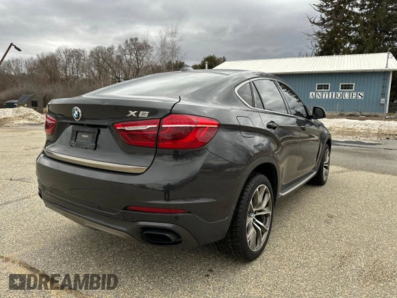 2016 BMW X6 xDrive50i with VIN 5UXKU6C5XG0R34277, listed as a Copart auction lot 48402165 with 103,762 mi miles and Clean Title. Bid and sale history available at carsss.com. Image 4.