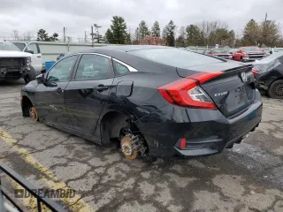 2019 Honda Civic Sport with VIN 2HGFC2F80KH567335, listed as a Copart auction lot 52852995 with 58,253 mi miles and Salvage Title. Bid and sale history available at DreamBid. Image 2.