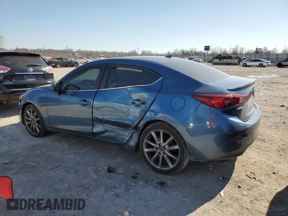 2018 Mazda 3 Touring with VIN 3MZBN1V36JM242211, listed as a Copart auction lot 50771185 with 87,158 mi miles and Salvage Title. Bid and sale history available at DreamBid. Image 2.
