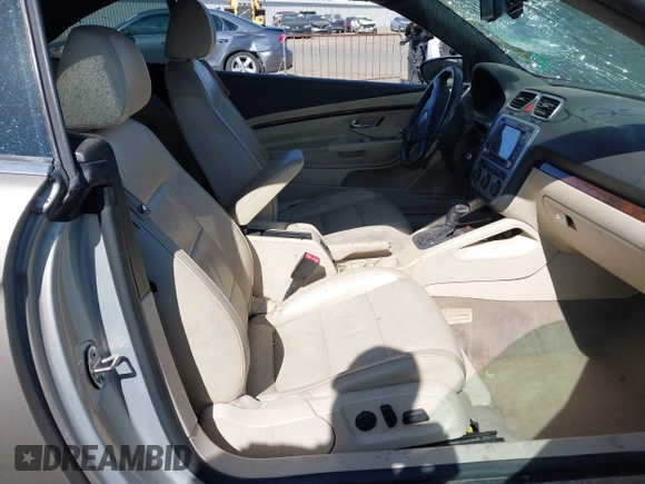 2009 Volkswagen Eos Lux with VIN WVWFA71FX9V024731, listed as a IAAI auction lot 42047754 with 112,942 mi miles and . Bid and sale history available at DreamBid. Image 5.