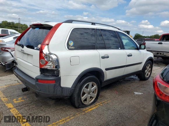 2006 Volvo XC90 2.5L Turbo with VIN YV4CY592461252731, listed as a Copart auction lot 68733004 with 234,107 mi miles and Salvage Title. Bid and sale history available at carsss.com. Image 3.