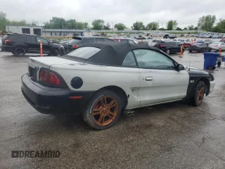 1998 Ford Mustang with VIN 1FAFP4443WF273293, listed as a Copart auction lot 54990285 with 105,490 mi miles and Clean Title. Bid and sale history available at carsss.com. Image 3.