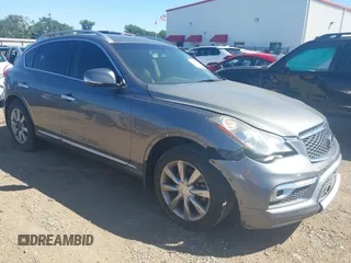 2016 Infiniti QX50 z VIN JN1BJ0RP5GM231651, wystawiony jako IAAI lot #42085776 z przebiegiem 109 000 mil mil oraz . Historia ofert i sprzedaży dostępna na DreamBid. Obrazek 1.