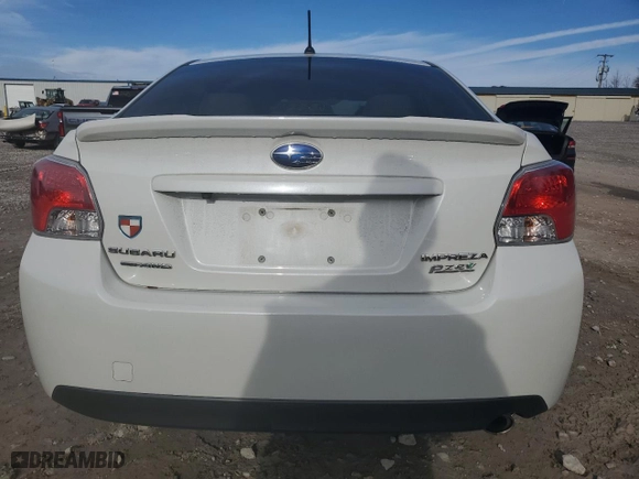 2016 Subaru Impreza Sedan Premium with VIN JF1GJAF66GH005699, listed as a Copart auction lot 82809994 with 61,207 mi miles and Salvage Title. Bid and sale history available at carsss.com. Image 6.