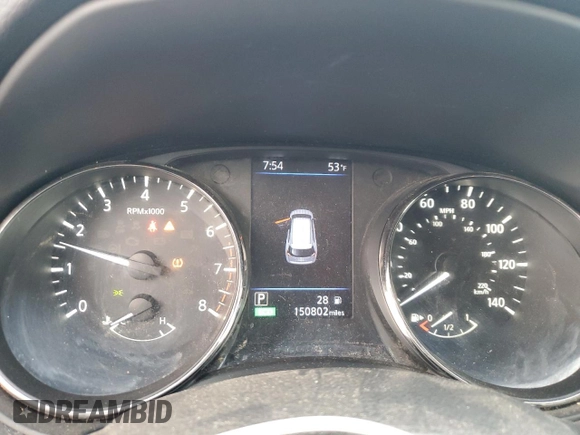 2018 Nissan Rogue SV z VIN KNMAT2MV4JP587809, wystawiony jako Copart lot #55093905 z przebiegiem 150 802 mil mil oraz Szkoda całkowita • Salvage title. Historia ofert i sprzedaży dostępna na DreamBid. Obrazek 9.
