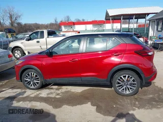 2023 Nissan Kicks SV with VIN 3N1CP5CV4PL569883, listed as a IAAI auction lot 41768754 with 8,253 mi miles. Bid and sale history available at carsss.com. Image 14.