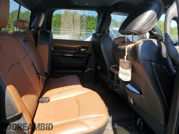 2021 Ram 3500 Longhorn with VIN 3C63RRKL0MG703041, listed as a Copart auction lot 61669834 with 47,807 mi miles and Salvage Title. Bid and sale history available at carsss.com. Image 10.