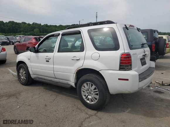 2005 Mercury Mariner Convenience with VIN 4M2YU56Z65DJ16579, listed as a Copart auction lot 57929014 with 0 mi miles and Non Repairable. Bid and sale history available at carsss.com. Image 2.