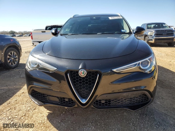 2018 Alfa Romeo Stelvio Ti with VIN ZASFAKBN5J7B64193, listed as a Copart auction lot 43577235 with 98,331 mi miles and Clean Title. Bid and sale history available at carsss.com. Image 5.