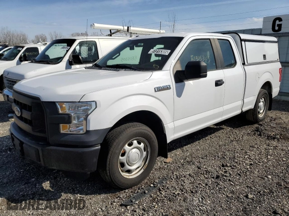 2016 Ford F-150 XL with VIN 1FTEX1C87GKF58080, listed as a Copart auction lot 51315305 with 120,008 mi miles and Clean Title. Bid and sale history available at carsss.com. Image 1.