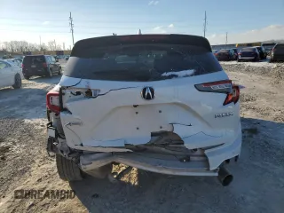 2022 Acura RDX w/A-Spec Package with VIN 5J8TC1H66NL002927, listed as a Copart auction lot 89269675 with 45,797 mi miles and Salvage Title. Bid and sale history available at carsss.com. Image 6.