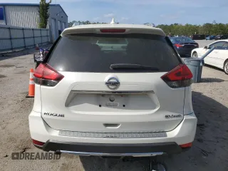 2017 Nissan Rogue SV with VIN KNMAT2MV1HP505044, listed as a Copart auction lot 49276315 with 84,234 mi miles and Salvage Title. Bid and sale history available at DreamBid. Image 6.