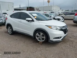 2016 Honda HR-V EX with VIN 3CZRU5H51GM744068, listed as a IAAI auction lot 41664383 with 66,596 mi miles. Bid and sale history available at carsss.com. Image 1.