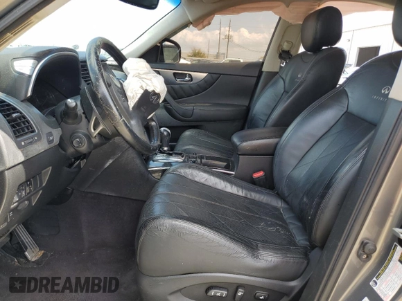 2009 Infiniti FX with VIN JNRAS18W69M155445, listed as a Copart auction lot 48298395 with Not provided miles and Salvage title. Bid and sale history available at DreamBid. Image 7.