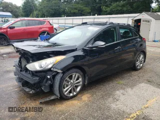 2016 Hyundai Elantra with VIN KMHD35LH6GU308568, listed as a Copart auction lot 61536945 with 163,292 mi miles and Salvage title. Bid and sale history available at DreamBid. Image 1.