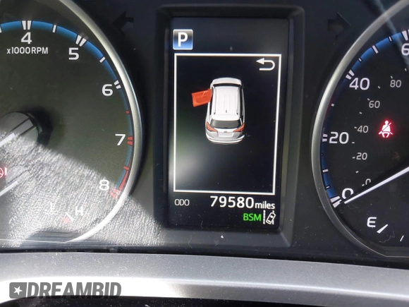 2018 Toyota RAV4 XLE with VIN JTMWFREV7JJ186925, listed as a IAAI auction lot 41717611 with 79,580 mi miles. Bid and sale history available at carsss.com. Image 7.