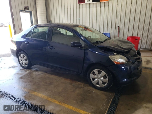 2008 Toyota Yaris with VIN JTDBT903081226785, listed as a Copart auction lot 54944245 with 111,133 mi miles and Salvage Title. Bid and sale history available at DreamBid. Image 4.