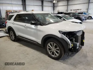 2021 Ford Explorer Limited with VIN 1FMSK7FH7MGB33906, listed as a Copart auction lot 48207965 with 43,798 mi miles and Salvage Title. Bid and sale history available at carsss.com. Image 4.
