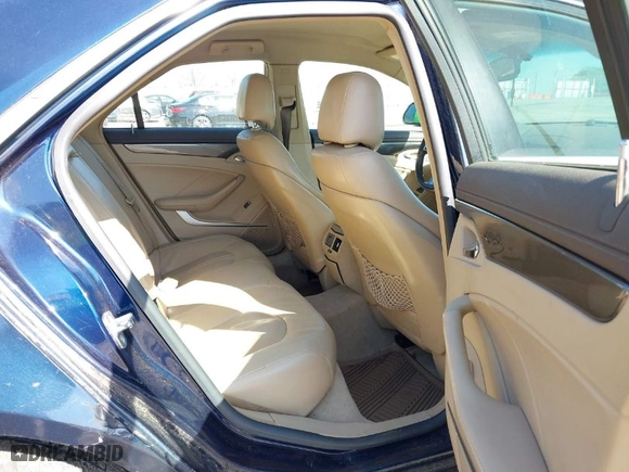 2008 Cadillac CTS RWD w/1SA with VIN 1G6DF577980151093, listed as a IAAI auction lot 41993178 with 186,230 mi miles. Bid and sale history available at carsss.com. Image 8.