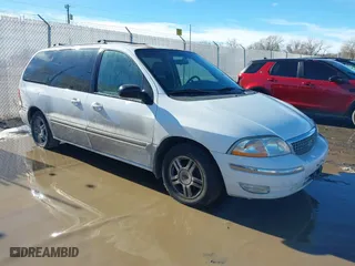 2003 Ford Windstar Wagon SE with VIN 2FMZA52483BB52995, listed as a IAAI auction lot 41641443 with 195,220 mi miles. Bid and sale history available at carsss.com. Image 1.