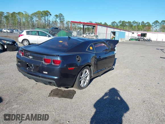 2013 Chevrolet Camaro LT with VIN 2G1FB1E31D9173348, listed as a IAAI auction lot 41832062 with Not provided miles and . Bid and sale history available at DreamBid. Image 4.