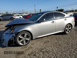 2011 Lexus IS 250 with VIN JTHBF5C20B5155489, listed as a Copart auction lot 49533515 with 214,970 mi miles and Salvage Title. Bid and sale history available at carsss.com. Image 1.