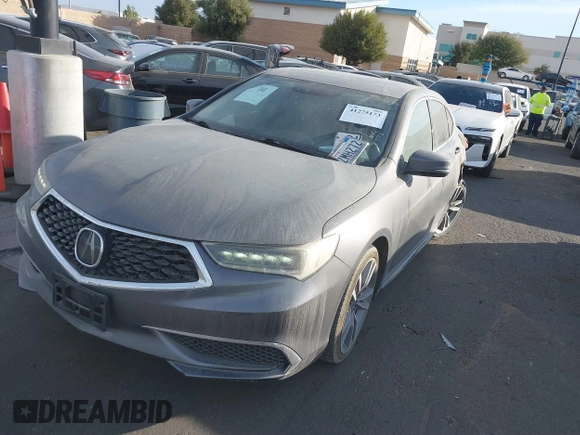 2019 Acura TLX w/Technology Pkg with VIN 19UUB2F41KA002372, listed as a IAAI auction lot 41275173 with 77,758 mi miles. Bid and sale history available at carsss.com. Image 19.