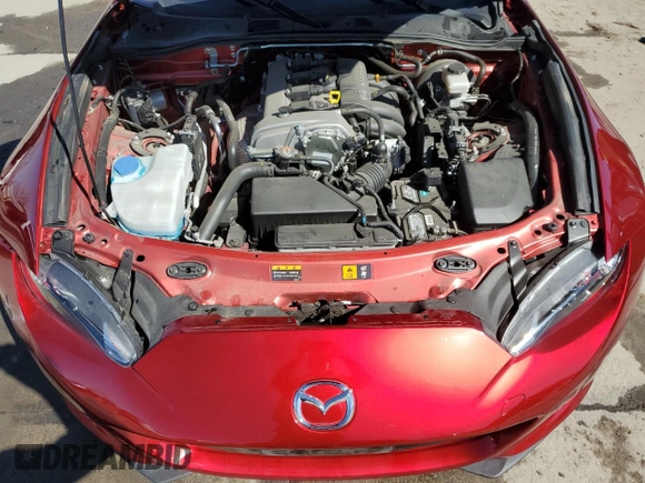 2022 Mazda MX-5 Miata Grand Touring z VIN JM1NDAM76N0508438, wystawiony jako Copart lot #49094685 z przebiegiem 19 201 mil mil oraz Szkoda całkowita • Salvage title. Historia ofert i sprzedaży dostępna na DreamBid. Obrazek 11.