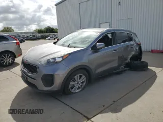 2018 Kia Sportage LX with VIN KNDPM3AC3J7433947, listed as a Copart auction lot 51077065 with 89,677 mi miles and Salvage Title. Bid and sale history available at DreamBid. Image 1.