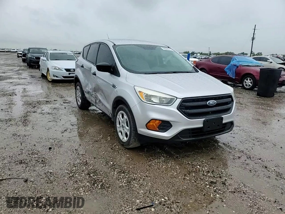 2017 Ford Escape S with VIN 1FMCU0F71HUD44345, listed as a Copart auction lot 60644215 with 115,300 mi miles and Salvage title. Bid and sale history available at DreamBid. Image 13.