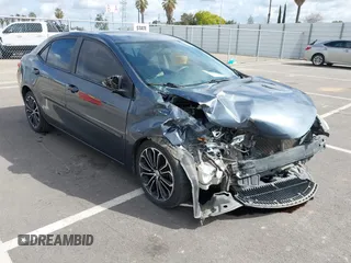 2016 Toyota Corolla L with VIN 5YFBURHE7GP395652, listed as a IAAI auction lot 41916719 with 160,265 mi miles and . Bid and sale history available at DreamBid. Image 1.