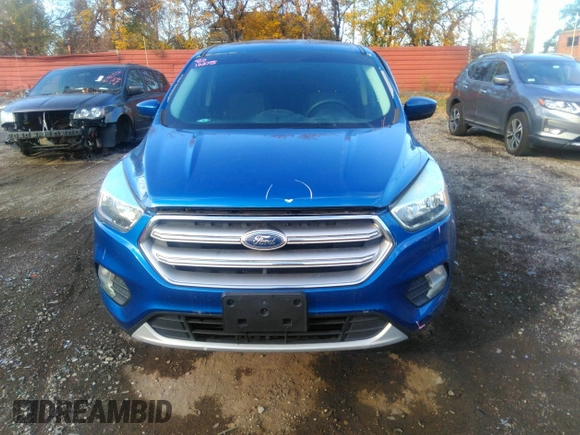 2017 Ford Escape SE with VIN 1FMCU0GD2HUE88197, listed as a IAAI auction lot 40765042 with 87,604 mi miles. Bid and sale history available at carsss.com. Image 12.