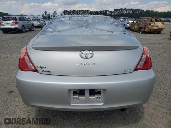 2005 Toyota Solara SE z VIN 4T1CE38P45U981916, wystawiony jako Copart lot #55444775 z przebiegiem 240 339 mil mil oraz Szkoda całkowita • Salvage title. Historia ofert i sprzedaży dostępna na DreamBid. Obrazek 6.