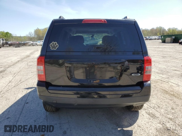 2014 Jeep Patriot Altitude with VIN 1C4NJPBA1ED674353, listed as a Copart auction lot 54833005 with 83,183 mi miles and Salvage title. Bid and sale history available at DreamBid. Image 6.