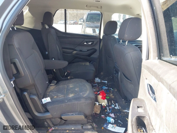 2020 Chevrolet Traverse LT Cloth with VIN 1GNEVGKW4LJ167615, listed as a IAAI auction lot 41622379 with 114,449 mi miles. Bid and sale history available at carsss.com. Image 8.