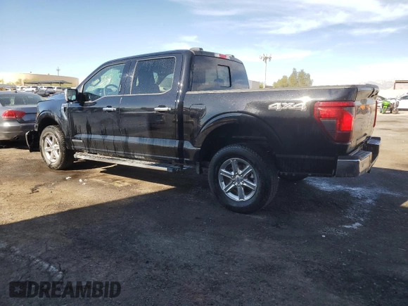 2024 Ford F-150 XLT with VIN 1FTFW3LD5RFA20800, listed as a Copart auction lot 52948095 with 14,233 mi miles and Clean Title. Bid and sale history available at carsss.com. Image 2.
