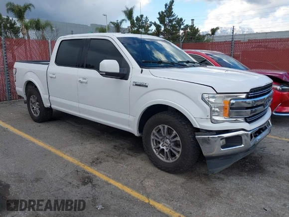 2018 Ford F-150 XL with VIN 1FTEW1CP4JKD21371, listed as a IAAI auction lot 41749582 with 190,321 mi miles. Bid and sale history available at carsss.com. Image 1.
