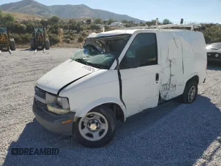 2003 Chevrolet Astro Cargo Van with VIN 1GCDL19X03B125149, listed as a Copart auction lot 86107794 with 0 mi miles and Salvage Title. Bid and sale history available at carsss.com. Image 1.