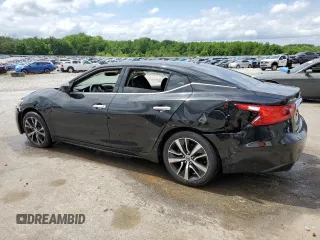 2016 Nissan Maxima S with VIN 1N4AA6AP1GC443756, listed as a Copart auction lot 55233915 with 191,193 mi miles and Salvage title. Bid and sale history available at DreamBid. Image 2.