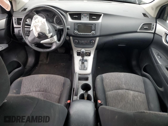 2015 Nissan Sentra SV with VIN 3N1AB7AP2FL685796, listed as a Copart auction lot 49507465 with Not Provided miles and Salvage Title. Bid and sale history available at DreamBid. Image 8.