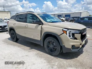 2023 GMC Terrain AT4 with VIN 3GKALYEGXPL157519, listed as a Copart auction lot 56505055 with 49,803 mi miles and Clean title. Bid and sale history available at DreamBid. Image 4.