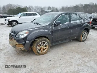 2016 Chevrolet Equinox LS with VIN 2GNALBEK6G6308672, listed as a Copart auction lot 45748275 with 113,115 mi miles and Salvage Title. Bid and sale history available at carsss.com. Image 1.