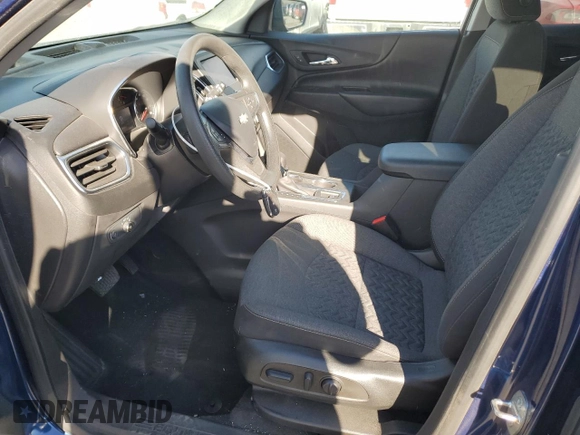 2023 Chevrolet Equinox LT with VIN 3GNAXTEG1PL198163, listed as a Copart auction lot 49311955 with 34,572 mi miles and Salvage title. Bid and sale history available at DreamBid. Image 7.