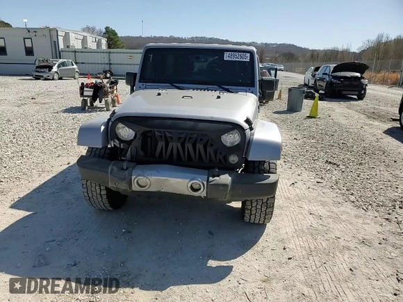 2016 Jeep Wrangler Unlimited 75th Anniversary with VIN 1C4BJWEG3GL265518, listed as a Copart auction lot 48952605 with 77,783 mi miles and Salvage title. Bid and sale history available at DreamBid. Image 11.