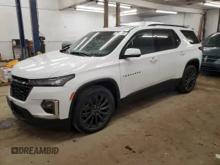 2024 Chevrolet Traverse with VIN 1GNETYKW3RJ133301, listed as a Copart auction lot 83842444 with 14,963 mi miles and Salvage title. Bid and sale history available at DreamBid. Image 1.